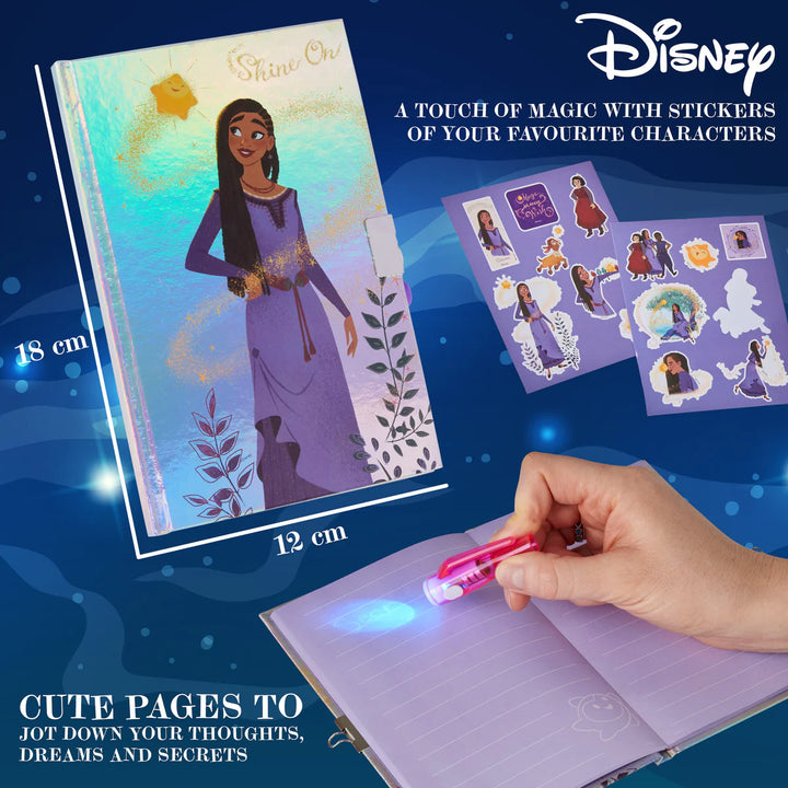 Disney wish diary with lock