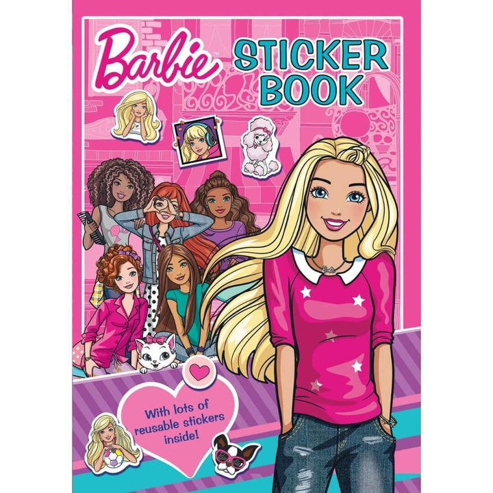 Barbie Coloring Sticker book