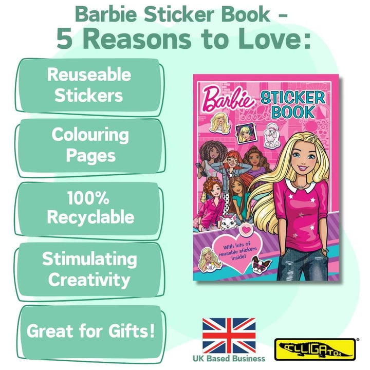 Barbie Coloring Sticker book