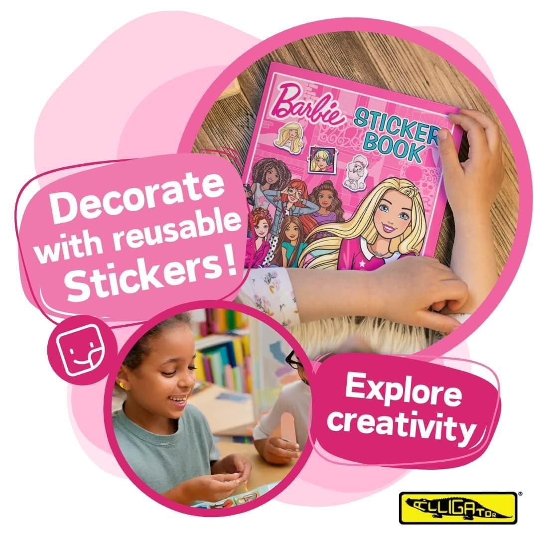 Barbie Coloring Sticker book