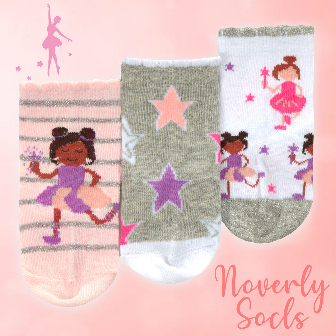 Ballerina 3pks socks for girls ii