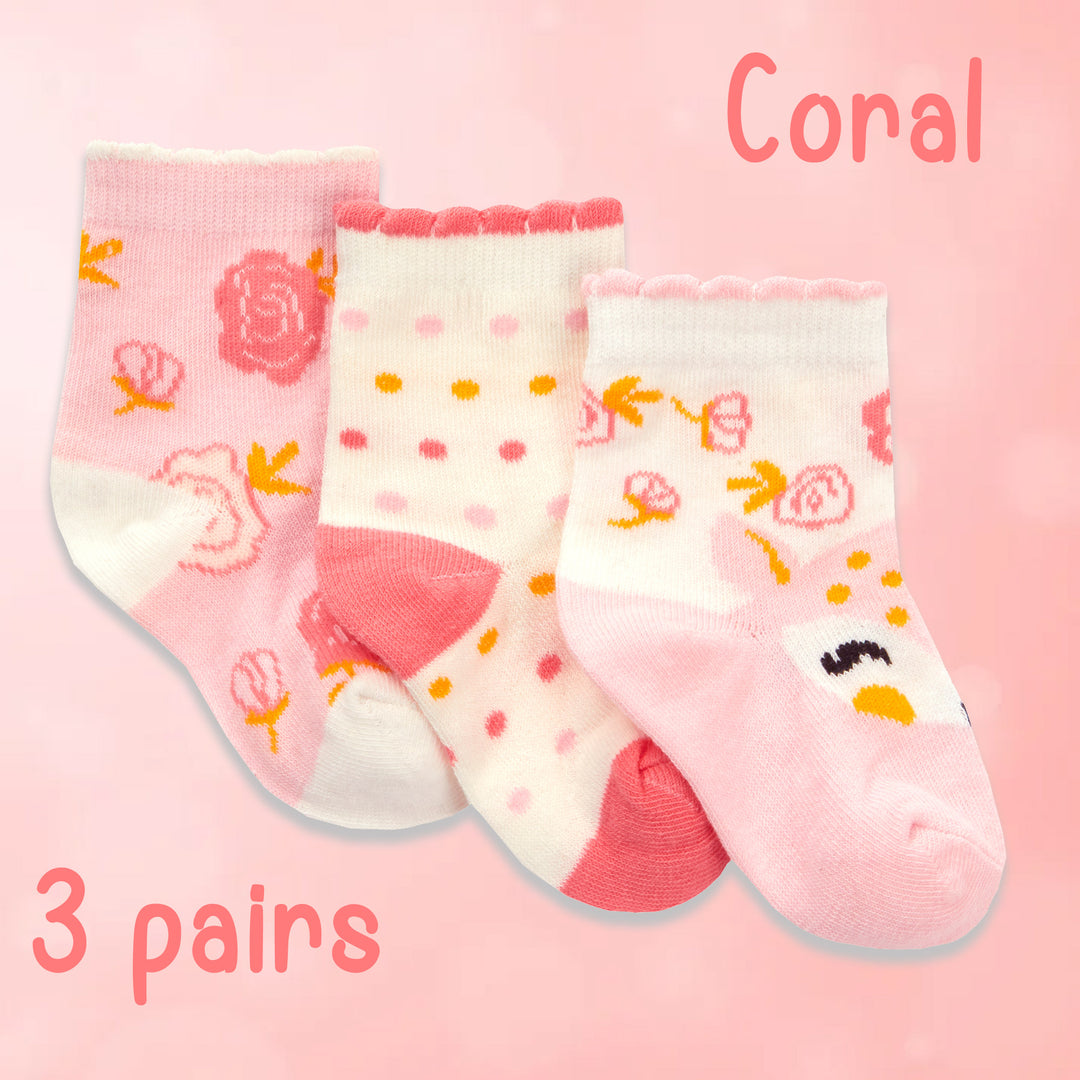 Ballerina 3pks socks for girls