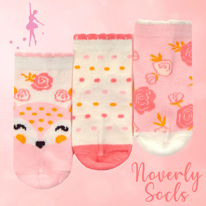 Ballerina 3pks socks for girls