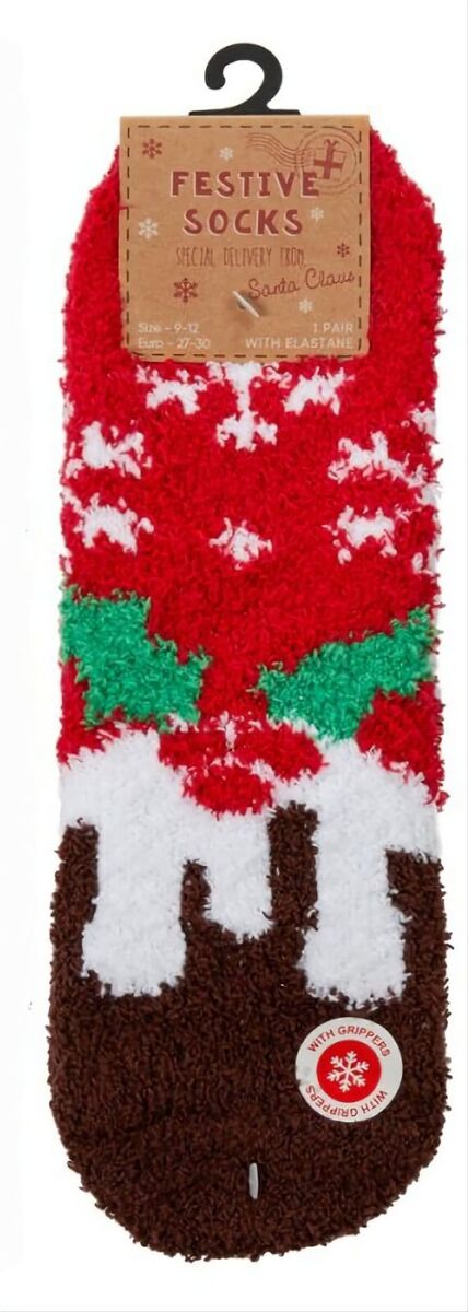 Christmas Family Lounge Socks With Gripper ii