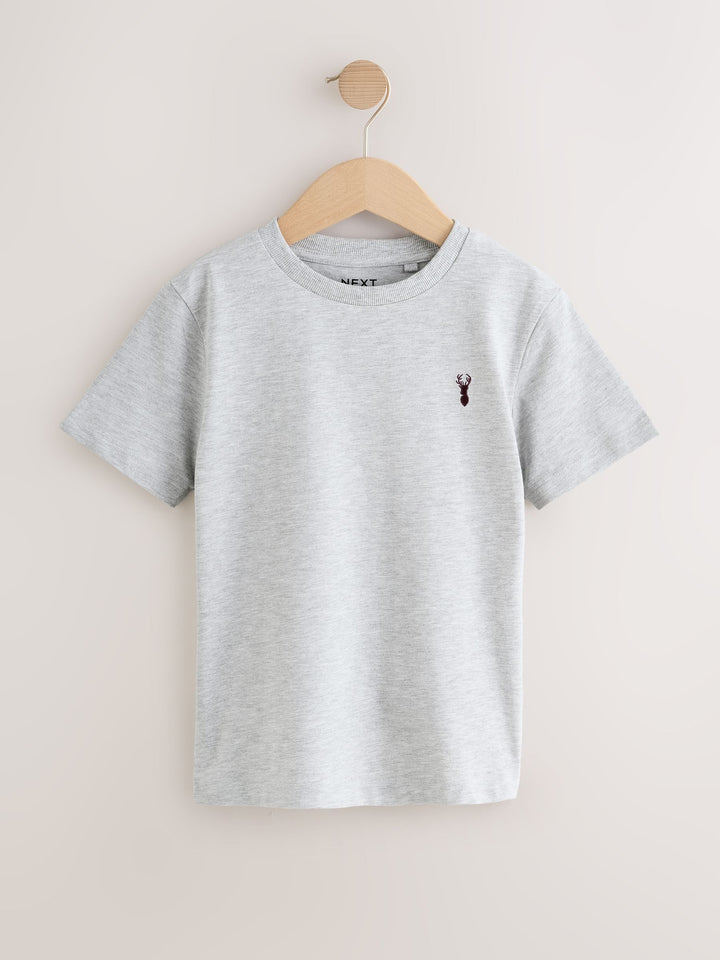 NEXT 3pcs stag emb t-shirt