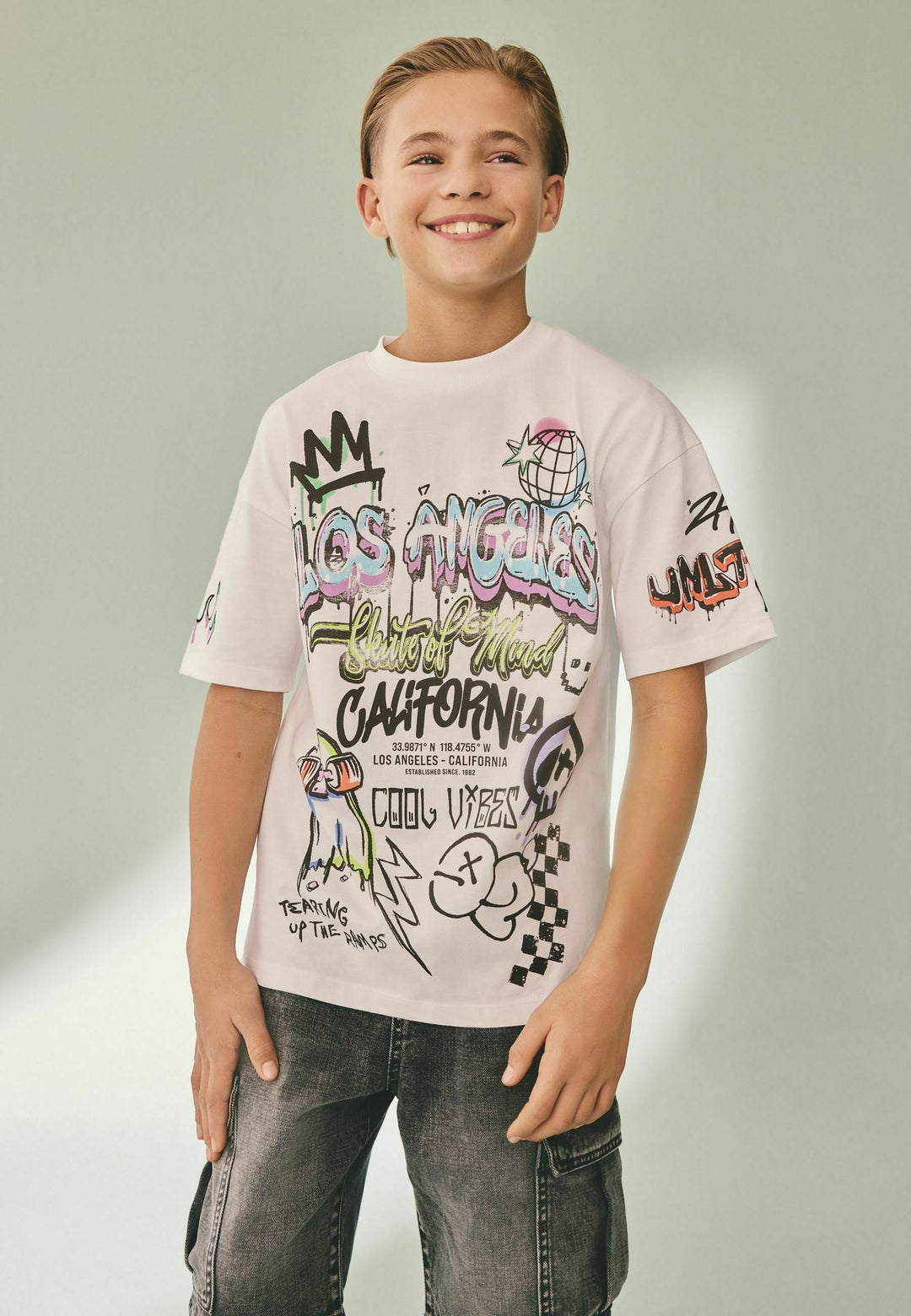 NEXT graphic loose t-shirt