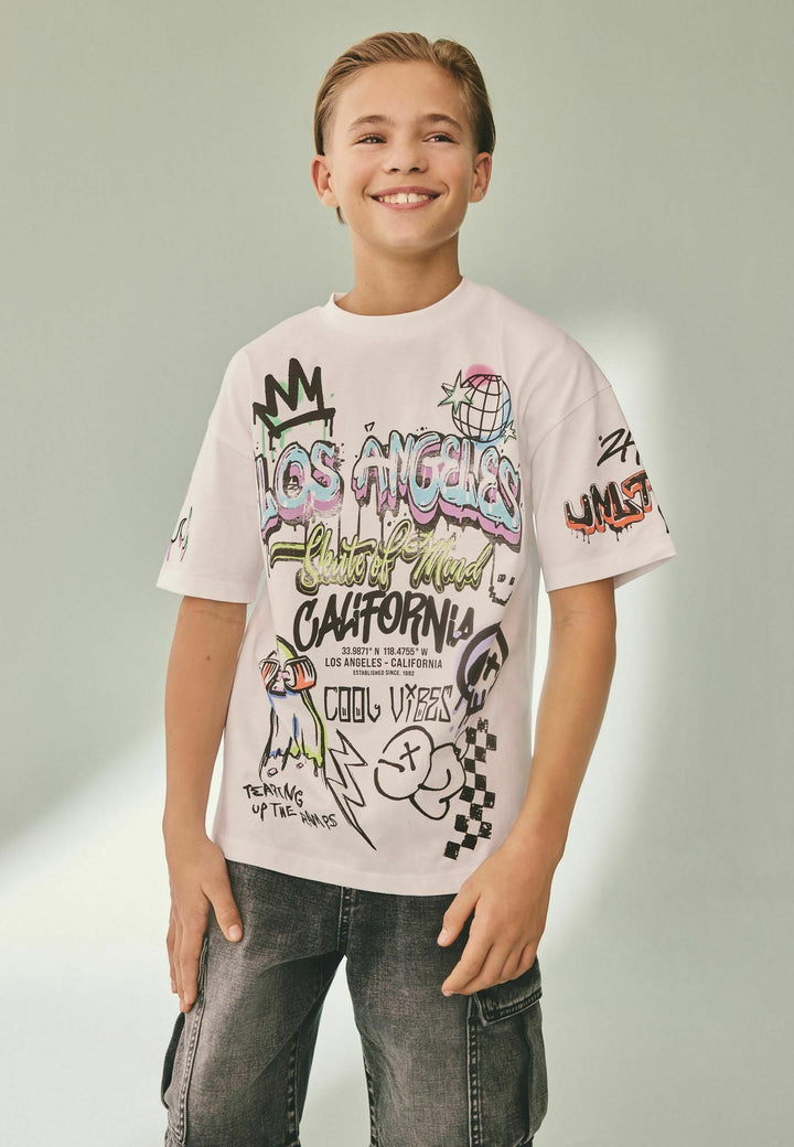 NEXT graphic loose t-shirt