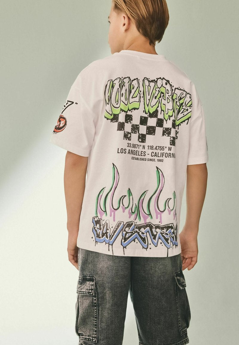 NEXT graphic loose t-shirt