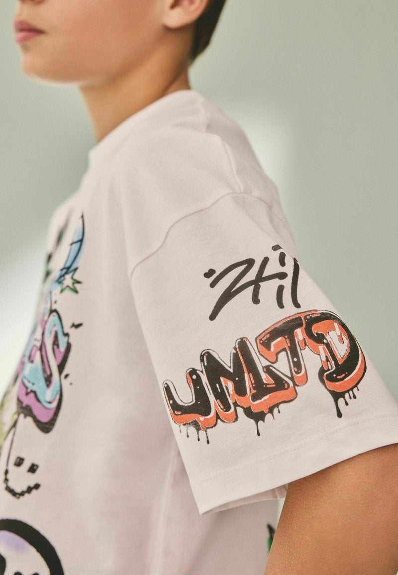 NEXT graphic loose t-shirt