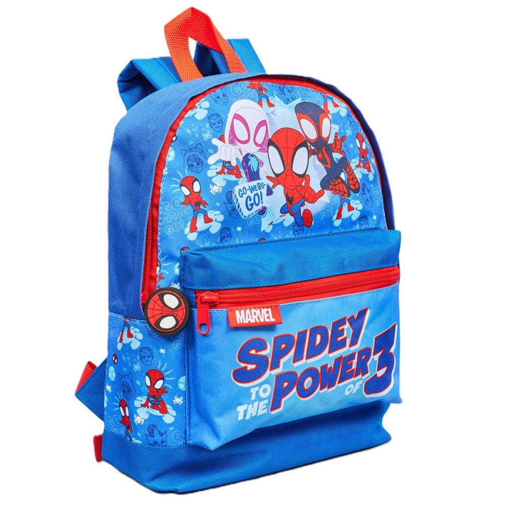 Original Marvel Spidey toddler backpack set with bottle