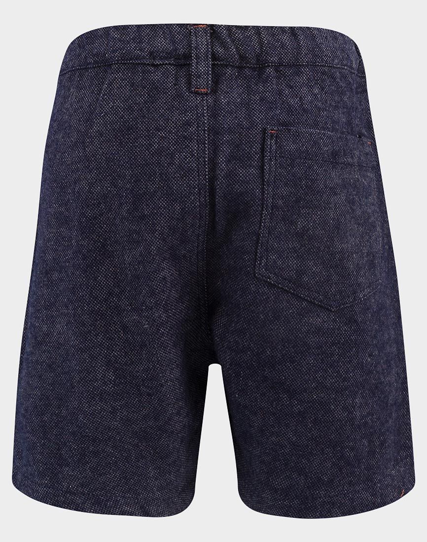 Blue brushed shorts for boys